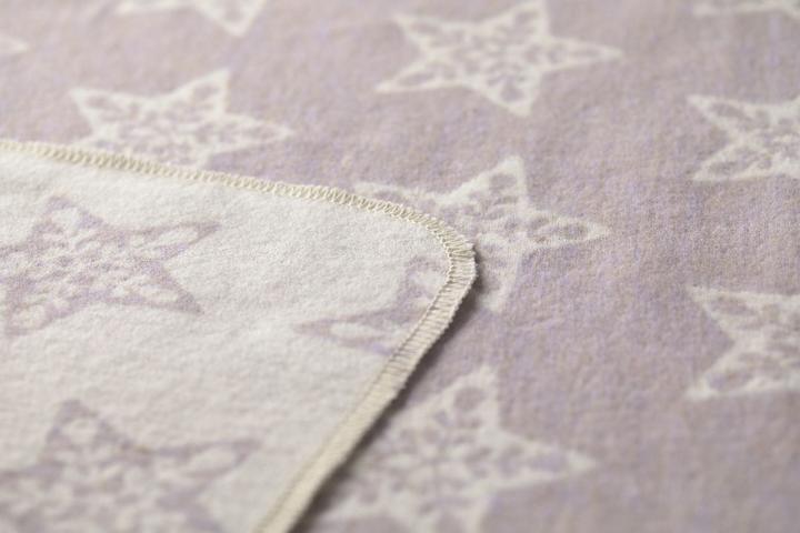 Actual product image David Fussenegger Flannel blanket stars.46254140