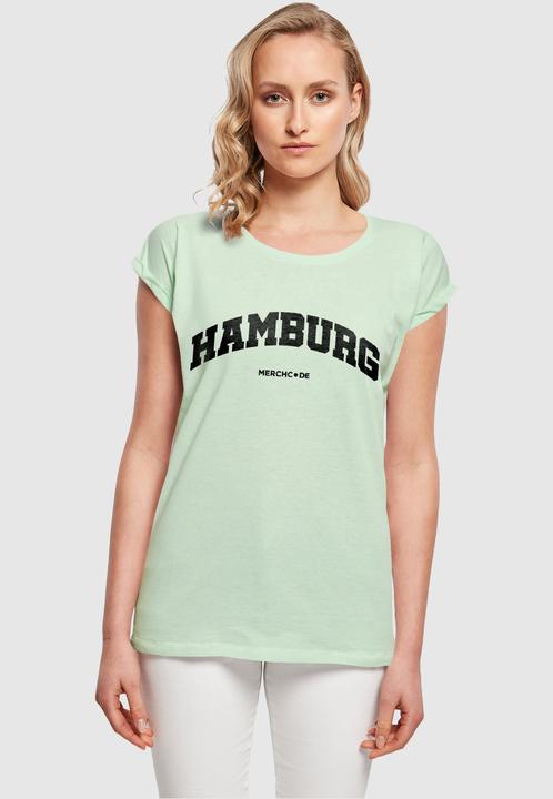 Image du produit Merchcode Ladies Hamburg Wording - T-shirt - 116845 (L)