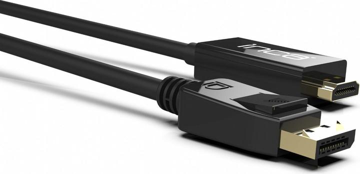 Image du produit Inca DisplayPort vers HDMI,Câble 1,8 m,10,2 Gbit/s (max.) (1.80 m, DisplayPort, HDMI)