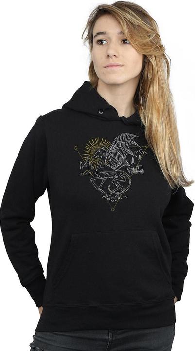 Thestral Line Art Kapuzenpullover (S)