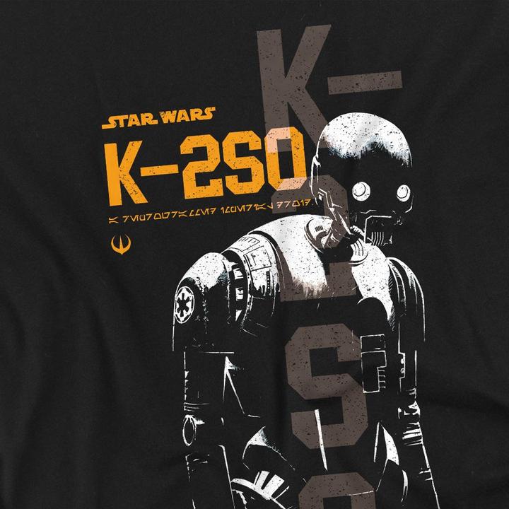 Actual product image Star Wars Mens K-2SO T-Shirt (4XL)