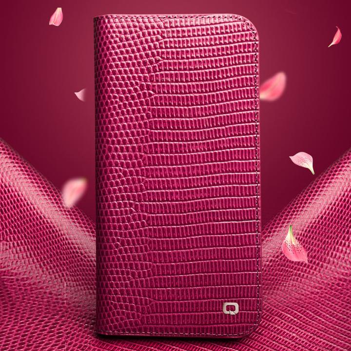 Produktbild QiAlino Hülle Croco Flip (Apple iPhone 16 Pro Max)