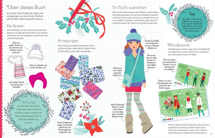 Actual product image My fashion sticker book: Winter collection