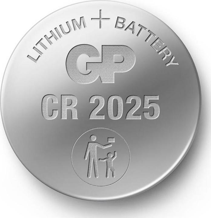 Actual product image GP Batteries Lithium Cell (5 pcs., CR2025, 160 mAh)