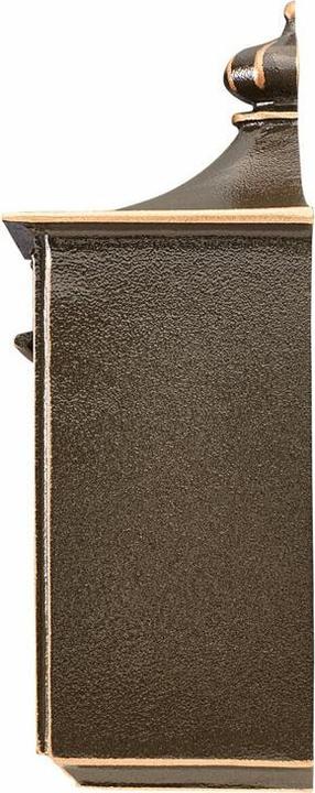 Produktbild Burg Wächter Briefkasten Metall BxHxT 480/425/180 mm Bordeaux 1895 bronze