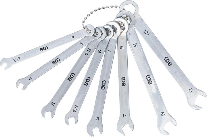Immagine prodotto BGS Set di chiavi combinate Versione mini SW 4 - 10 mm 8 pezzi. (10 mm)