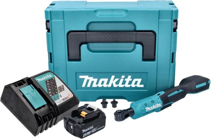 Image du produit Makita DWR 180 RM1J Visseuse à cliquet sans fil 18 V 47,5 Nm 1/4" 3/8" + 1x batterie 4,0 Ah + chargeur + (1/4", 3/8")