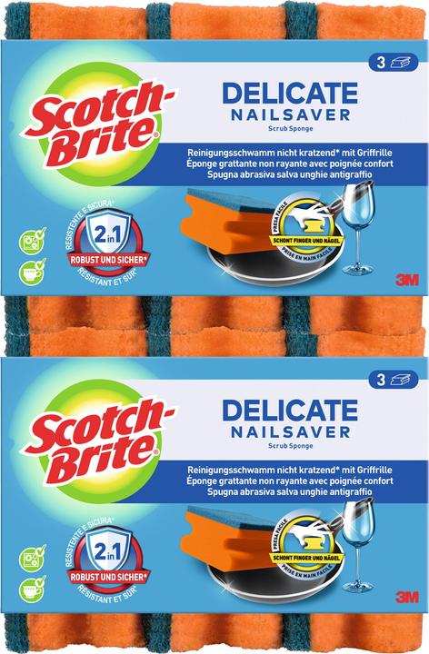 Produktbild Scotch-Brite Delicate Reinigungsschwamm (6 Stk.)