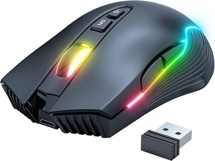 Onikuma Mouse da gioco CW905 (nero) (Senza fili)