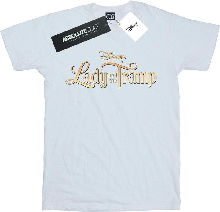 Actual product image Disney Mens Lady And The Tramp Classic Logo T-Shirt (L)