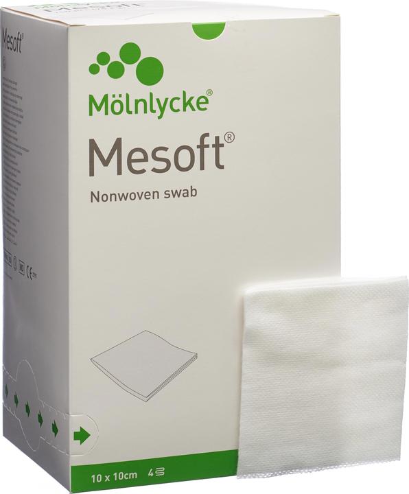 Actual product image Mesoft Vlieskompressen 10x10cm steril