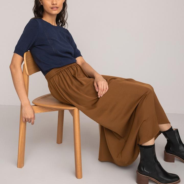 Actual product image La Redoute Collections Leather Chelsea boots (38)