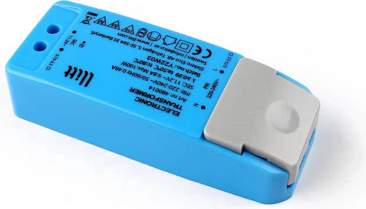 Produktbild Llitt Thea Transformator 12V AC 0-100W dimmbar