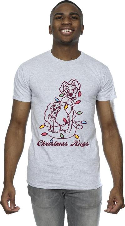 Image du produit Disney - T-shirt LADY AND THE TRUMP CHRISTMAS HUGS - Homme (S)