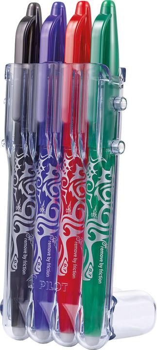 Produktbild Pilot FriXion Ball (Blau, Schwarz, Rot, Grün, 4 x)