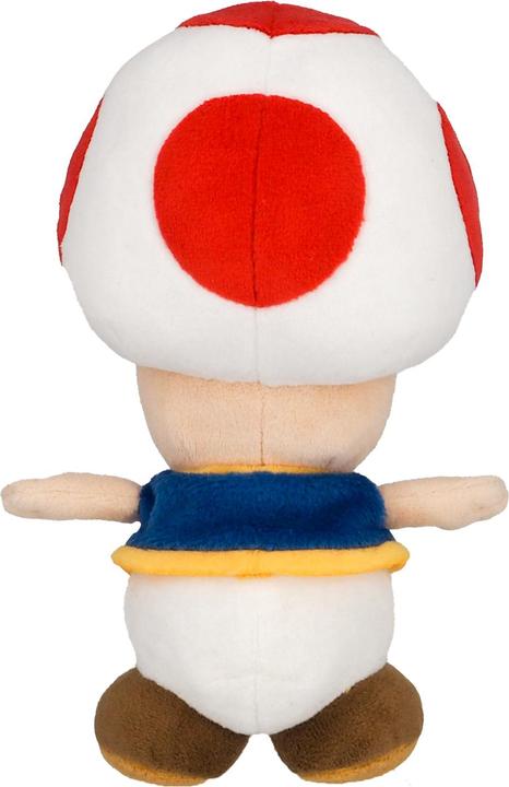 Actual product image Nintendo SUPER MARIO - Toad Rouge - Peluche 20cm (20 cm)