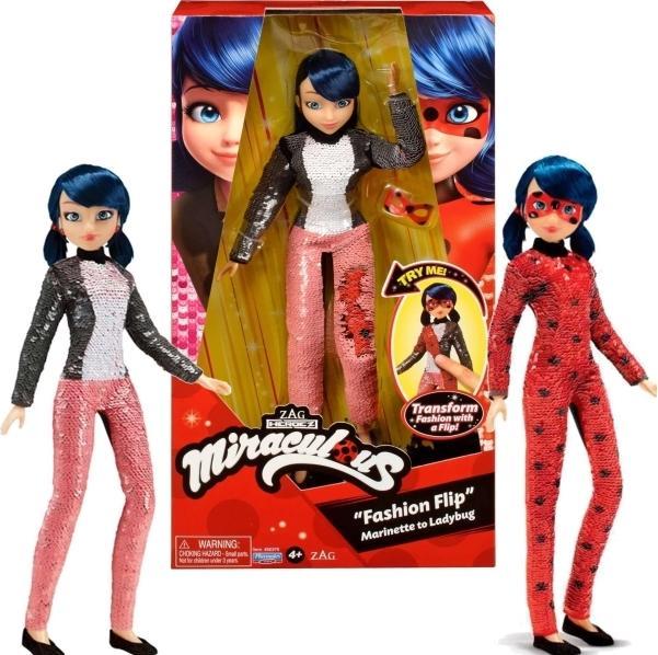 Actual product image Miraculous Transforming Fashion Doll w/ Sequins (60-50375)