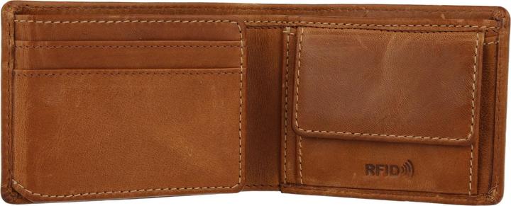 Image du produit Greenburry Porte-monnaie Tornado protection RFID cuir 10 cm