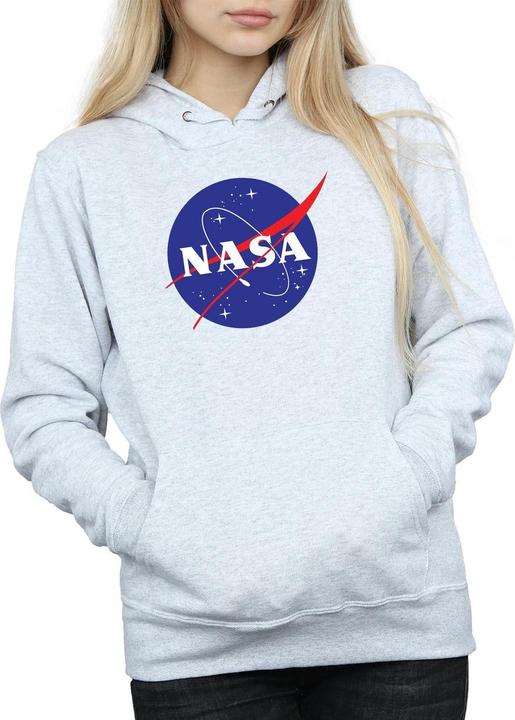 Actual product image Nasa Womens/Ladies Insignia Logo Hoodie (XXL)