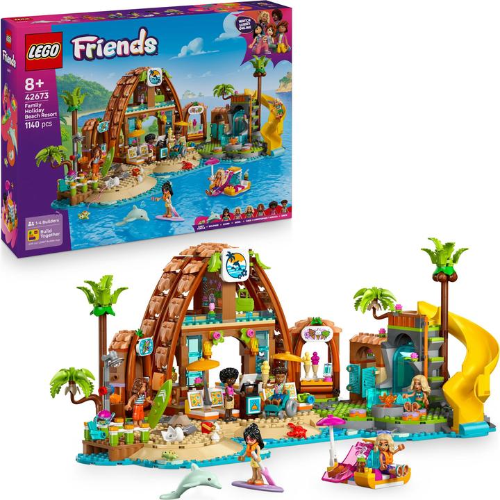 Produktbild LEGO Familienurlaub im Strandresort (42673, LEGO Friends)