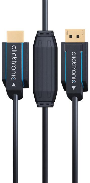 Actual product image clicktronic DisplayPort — HDMI (Typ A) (5 m, DisplayPort, HDMI)