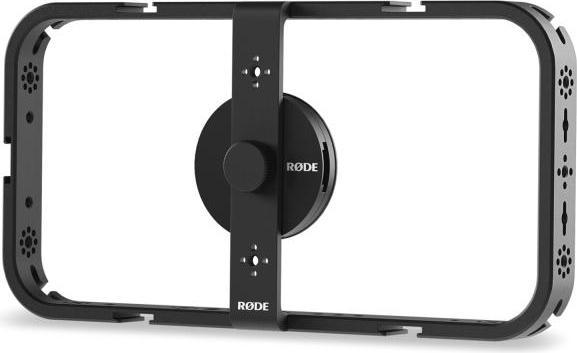 Actual product image RØDE Phone Cage magnetic holder for smartphones with cloth