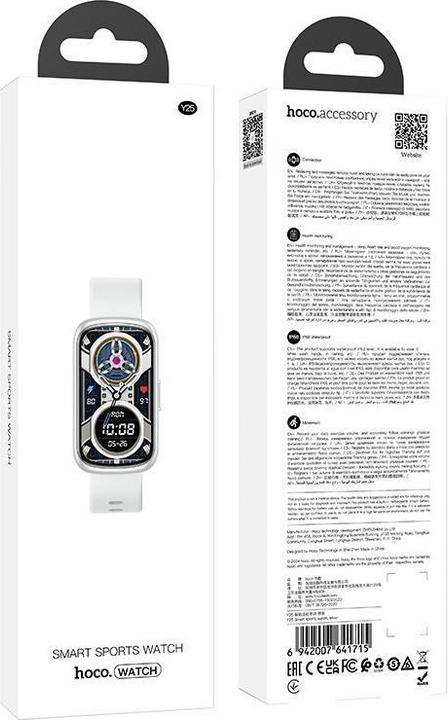 Image du produit Hoco Headphone with microphone smartwatch IP68 Y25 silver