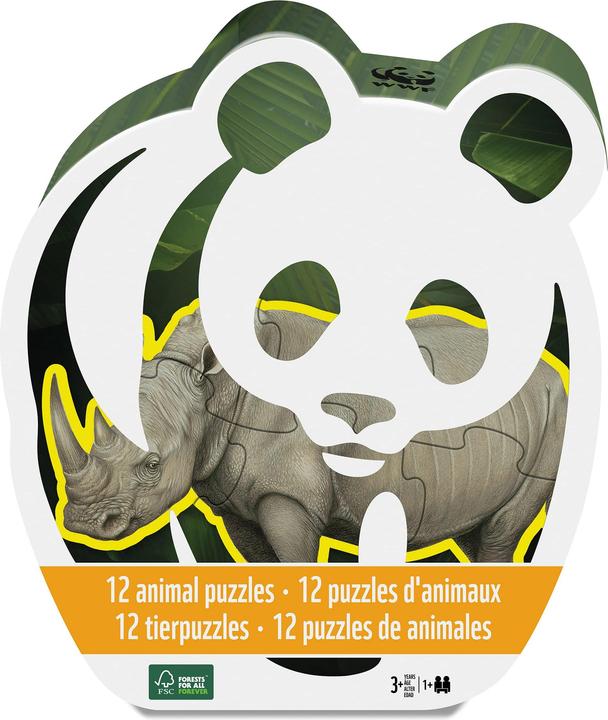 Image du produit Merchant Ambassador puzzles d'animaux (24 pièces)