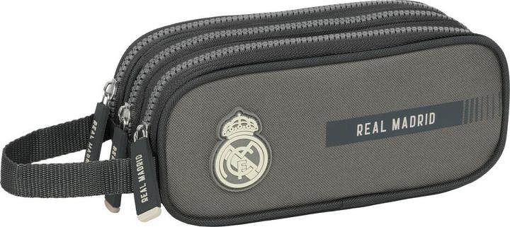 Actual product image Safta Real Madrid 3rd Team 24/25 Triple Zip Pencil Case for Children