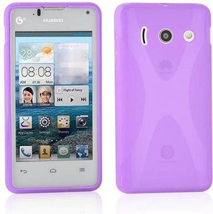 Actual product image Cadorabo TPU X-Line Cover (Huawei Ascend Y300)