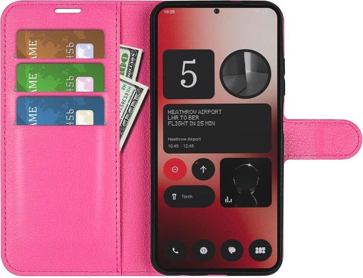 Produktbild Cover-Discount Nothing Phone (2a) - Leder Etui Hülle (Nothing Phone (2a))