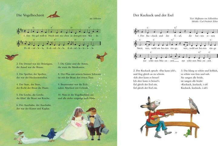 Produktbild Die schönsten Lieder für Gross und Klein (Deutsch, Marina Rachner, 2007)