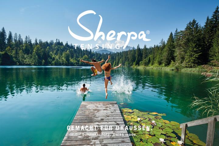 Actual product image Sherpa Tensing Sun Milk (Suntan lotion, SPF 30, 175 ml, 210 g)