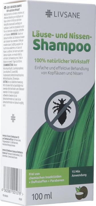 Produktbild Livsane Läuse- und Nissen-Shampoo (100 ml, Läuse Shampoo)