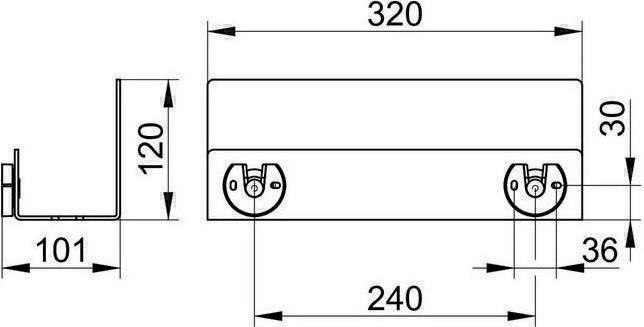Produktbild Keuco Duschablage