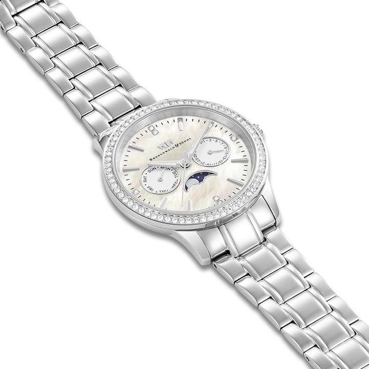 Actual product image Multifunctions Amidala Stainless Steel Silver - 34098 (Analogue wristwatch, 38 mm)