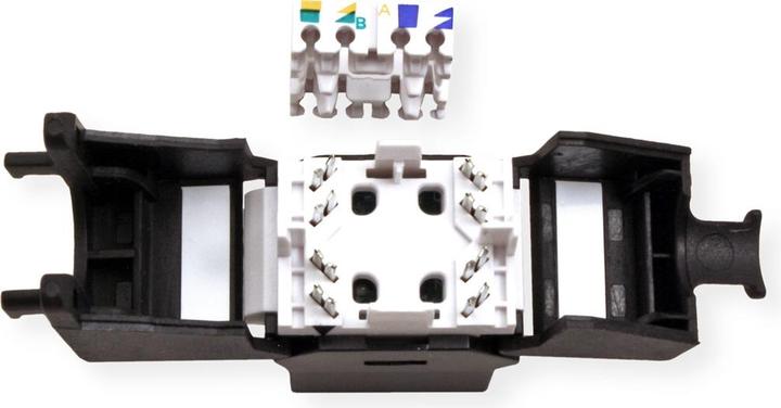Actual product image Roline Keystone Slim (UTP, CAT6a, 0.04 m)