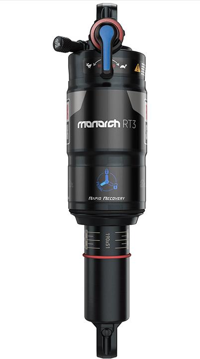 Produktbild RockShox Rear Shock Monarch RT3 (200x57/7.875x2.25) DebonAir Tune-Mid (200 mm, 57 mm)