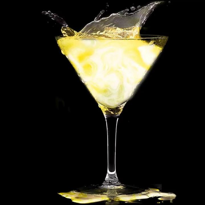 Produktbild Roxy & Rich Glitzer für Cocktails Perlglanz Gold