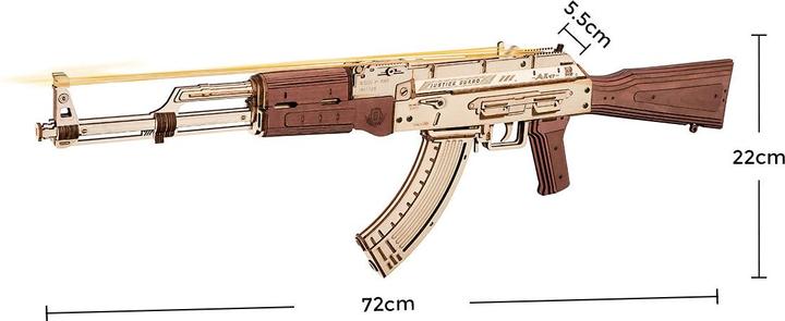 Actual product image Rokr AK-47 Assault Rifle