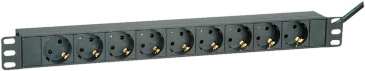 Actual product image Roline Power strip (rack (9 x, CEE 7/3, 2 m)