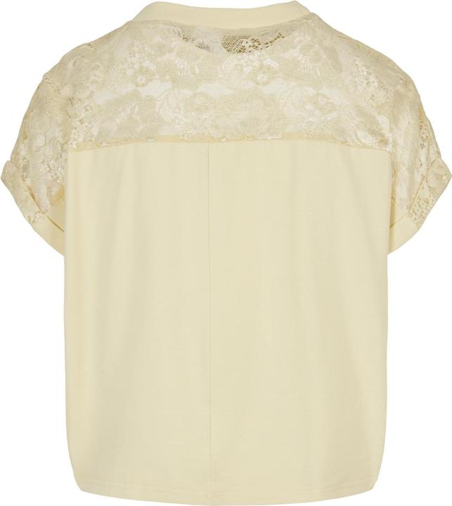 Actual product image Urban Classics Ladies Short Oversized Lace Tee - 12492 (XL)