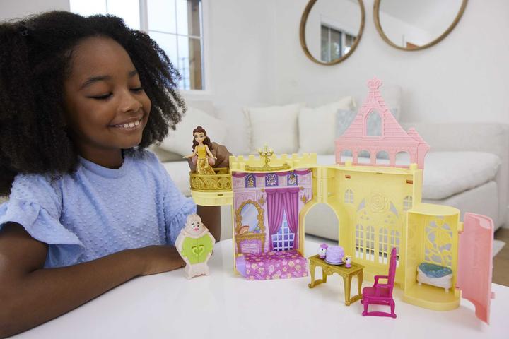 Actual product image Disney Princess Little Dolls Belle Stacking Castle