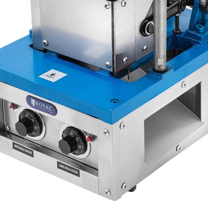 Actual product image Royal Catering Waffle Cone Maker - 50 - 60 waffles/h - 74 x 124 mm -