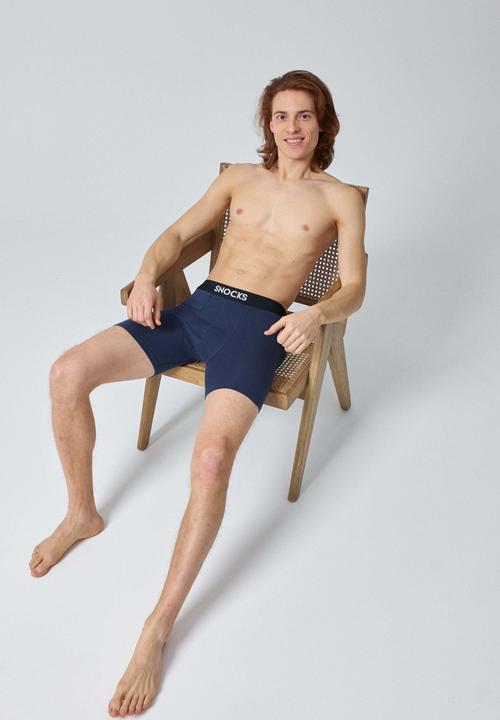 Actual product image Snocks Long boxer shorts (XL, pack of 6)