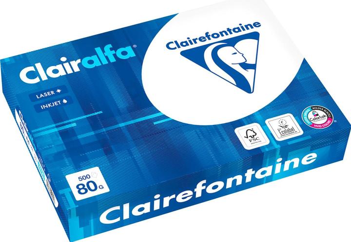 Clairefontaine Clairalfa (80 g/m², 500 x, A4)