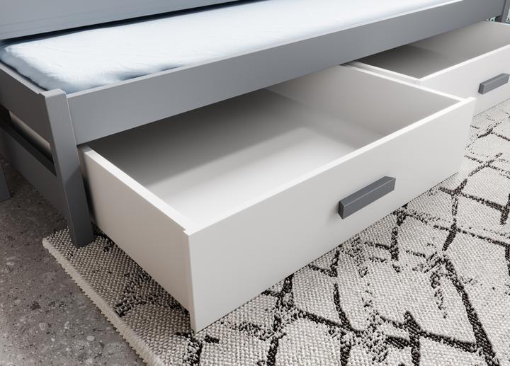 Immagine prodotto ADRK Furniture Kinder-Doppelbett Olen 180x80 mit Matratze (180 x 80 cm)
