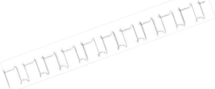 Produktbild GBC Binderücken Draht, 14 mm, 21 Ringe, weiss