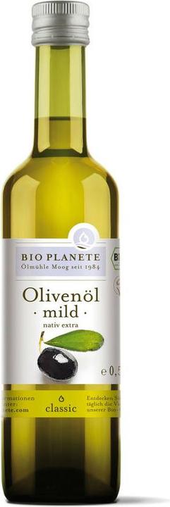 Actual product image Bio Planète Olive oil mild extra virgin (500 ml)