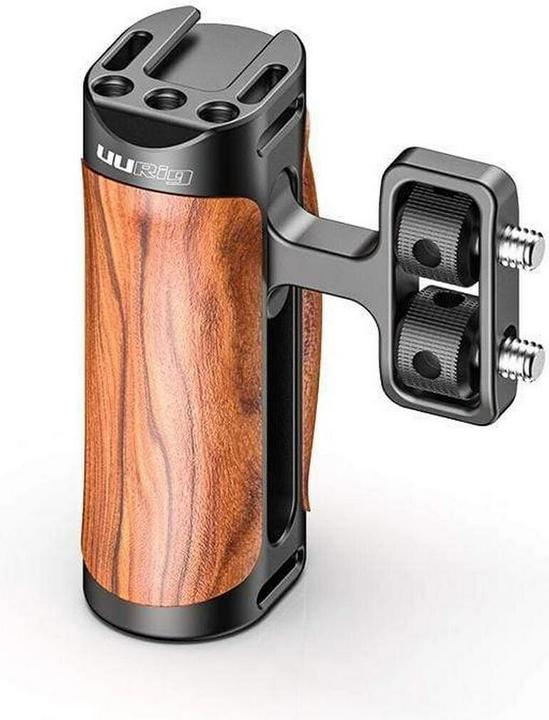 Actual product image Ulanzi Universal Wooden Side Handle Handle Grip Holder (Mounting bracket)